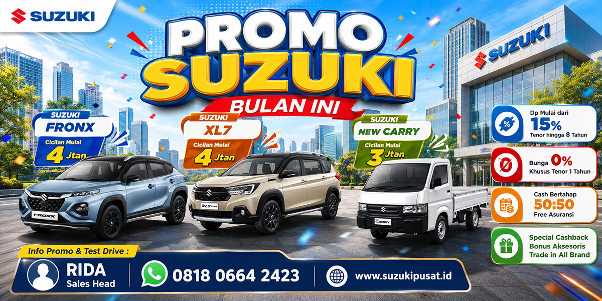 Promo suzuki Bulan ini